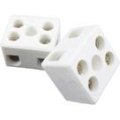 Conector Interneed Porcelana 06Mm Bif - Kit C/10 Unidades Conector Interneed Porcelana 06Mm Bif - Kit C/10 Unidades