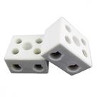 Conector Interneed Porcelana 16Mm Bif . / Kit C/ 10 Unidades Conector Interneed Porcelana 16Mm Bif . / Kit C/ 10 Unidades