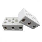 Conector Interneed Porcelana 16Mm Trifasico - Kit C/10 Unidades Conector Interneed Porcelana 16Mm Trifasico - Kit C/10 Unidades