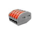 Conector Junção 5x32A Cinza - Wago