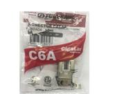 Conector Keystone Blindado Gigalan Augmented Cat.6a 35080100