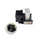 Conector Keystone RJ11 4 Pinos Branco Qm99045.00 Qtmov 2 Unidades PRETO