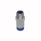 Conector Macho 08x1/4 NPT Com Retenção - Fluir Conector Macho 08x1/4 NPT Com Retenção - Fluir