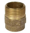 Conector Macho de Cobre Latão 54mm x 2" Sem Anel BKA