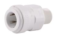 Conector macho de encaixe de tubulação de mangueira SharkBite 1/2 CTS x 3/8 NPT