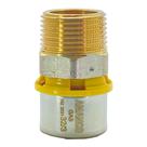 Conector Macho Fixo Amanco Gás DN 32 mm x 1" NPT