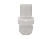 Conector Macho Nylon Para Mangueira De 1/4 Rosca 1/4
