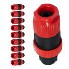 Conector Macho Para Cabos 4 Polos Spkcorpo Curto Storm 10 Unidades