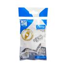 Conector Macho Plug RJ45 Cat5e de Passagem EZ Crimp Pacote com 10 Peças - Pier Conector Macho Plug RJ45 Cat5e de Passagem EZ Crimp Pacote com 10 Peças - Pier