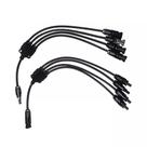 Conector MC4 Cabo Tipo Y 4 vias 4x1 Painel Energia Solar