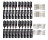 Conector Mc4 P/ Painel Cabo Solar 4 A 6mm 30a - C/ 20 Pares