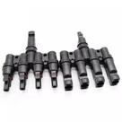Conector MC4 Tipo T 4 vias 4x1 Painel Energia Solar 40A