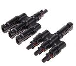 Conector MC4 - Y 3 P/ Ligação Paralelo Painel Solar - Par