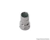 Conector Metalico Rosca Niquelado Rg59U c/100pcs