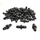 Conector Micro Tubo Mangueira 5mm a 6mm Irrigação Kit 100 PÇ