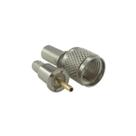 Conector Mini Motorola Uhf Macho Reto Crimpagem Pino Fixo Rg58