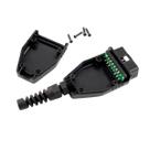 Conector Obd2 Macho J1962 16 Pino Personalização Kit 10 unid