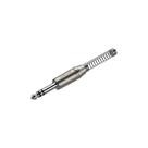 Conector P10 Estéreo com Mola Roxtone RJ3PP-NN Niquelado