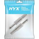 Conector P10 Macho Mono Niquelado HJ011M HYX - PCT / 2