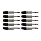 Conector P10 Stereo Macho Wc 1123 Wireconex 10 Unidades