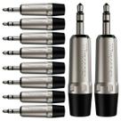 Conector P2 Stereo 3,5mm Plt Wc 1323 Trs Wireconex 10 Unidades - Pç / 10 Conector P2 Stereo 3,5mm Plt Wc 1323 Trs Wireconex 10 Unidades - Pç / 10