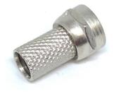 Conector para cabo antena comum/parabólica rg6 5 unidades