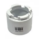 Conector Para Caixa Multiuso Tramontina Lizflex 1'' Branco - Kit C/10 Pecas