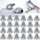 Conector para eletroduto Tandefio 3/8" em zinco fundido, 24 peças