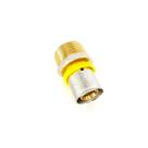 Conector Para Gás Tubo Multicamada Prensar 20mm X 3/4 Macho