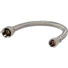 Conector para vaso sanitário Eastman 30 cm em aço trançado Steel-Flex Conector para vaso sanitário Eastman 30 cm em aço trançado Steel-Flex