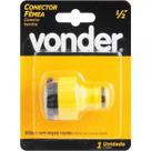 Conector plastico femea - vonder 3198012007