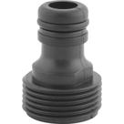 Conector plástico macho para engate rápido 1/2" rosca externa