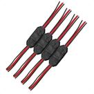 Conector Plug 4 Vias 1,5mm Para Instalação Automotiva 5 Pçs Conector Plug 4 Vias 1,5mm Para Instalação Automotiva 5 Pçs