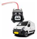 Conector Plug Fêmea Do Sensor De Temperatura Renault Master