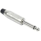 Conector Plug P10 Mono Santo Angelo SA2X Niquelado TS Profissional Para Cabo Guitarra Som Áudio Conector Plug P10 Mono Santo Angelo SA2X Niquelado TS Profissional Para Cabo Guitarra Som Áudio