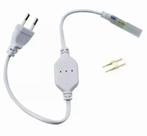 Conector plug para mangueira de led chata Bivolt