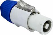 Conector Plug Powercon Macho Branco 20a Out Linha Pro Nfe