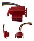 Conector Plug Rele De Partida Yamaha Factor 125 Fazer 150 Factor 150 Crosser 150 4 Vias Premium