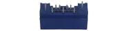 Conector Plug Sata 7vias 1.27mm Azul - Kit 10 Peças