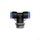 Conector Pneumático Macho Menco Em T 1/2 x 6mm Rápida 15 Un