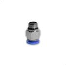 Conector Pneumático Macho Menco Reta 1/4 x 10mm Rápida 15 Un
