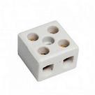 Conector Porcelana Foxlux 2 Polos 16Mm ./ Kit Com 10 Peças
