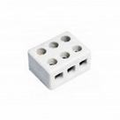 Conector Porcelana Foxlux 3 Polos 16Mm