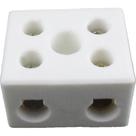 Conector Porcelana Interneed 2 Polos 16Mm 66118 - Kit C/10