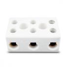 Conector Porcelana Interneed 3Polos 16Mm 66156 - Kit C/10
