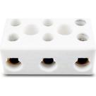 Conector Porcelana Interneed 3Polos 16Mm 66156 - Kit C/10 Conector Porcelana Interneed 3Polos 16Mm 66156 - Kit C/10