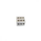 Conector Porcelana Morumbi Tripolar 06Mm Conector Porcelana Morumbi Tripolar 06Mm