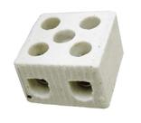 Conector Porcelana P/ Chuveiros Bipolar / Tripolar, Cabo de 10mm/16mm 360v Sindal 2 Polos / 3 Polos Conector Porcelana P/ Chuveiros Bipolar / Tripolar, Cabo de 10mm/16mm 360v Sindal 2 Polos / 3 Polos