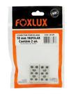 Conector Porcelana Tripolar 10Mm Com 2 Unidades - Foxlux