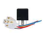 Conector Porta Rele carro moto caminhao + rele 5pin 12v 40a